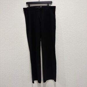 Betabrand Classic Straight Dress Pant Yoga Pant Black Office Xl Long